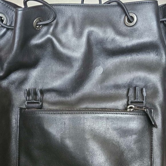 Coach Black Leather Backpack - Picture 13 of 16